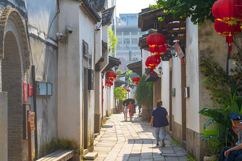 2019年6月28日，福州，三坊七巷風(fēng)光。